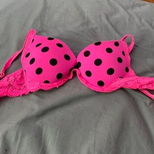 Pink Push up Bra